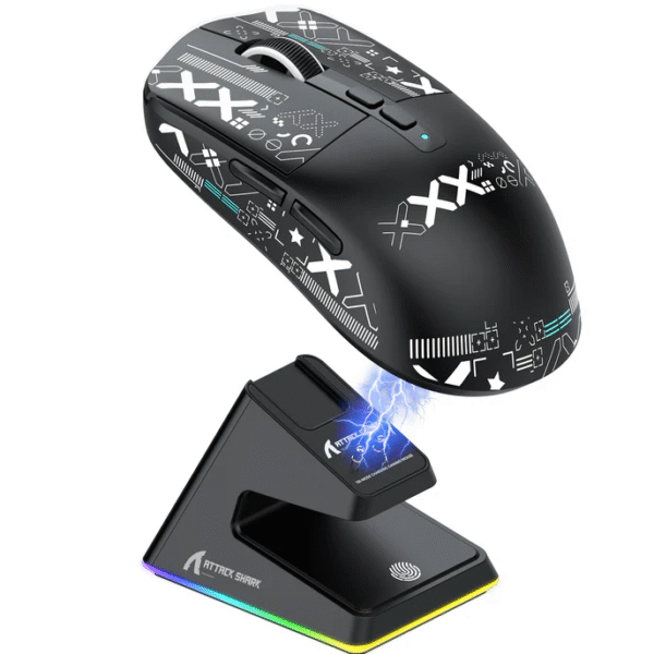 ATTACK SHARK X6 Lightweight Wireless Gaming (Black)