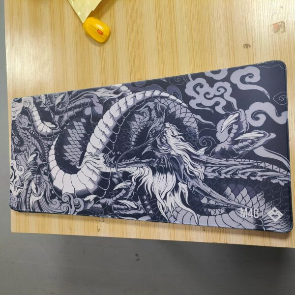 Golden lions series Mouse pad Grey Dragons 900x400mm/4mm