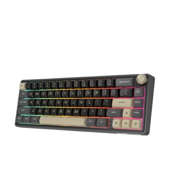 RK ROYAL KLUDGE R65 Gasket Wired Mechanical Keyboard (Brown Switches)