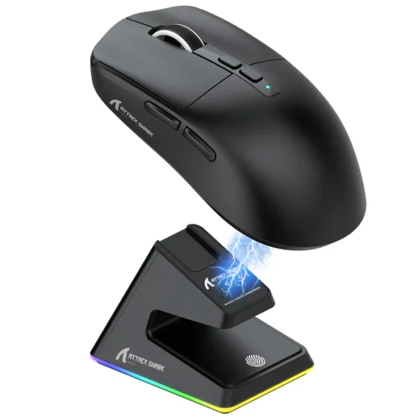 ATTACK SHARK X6 Lightweight Wireless Gaming (Black)