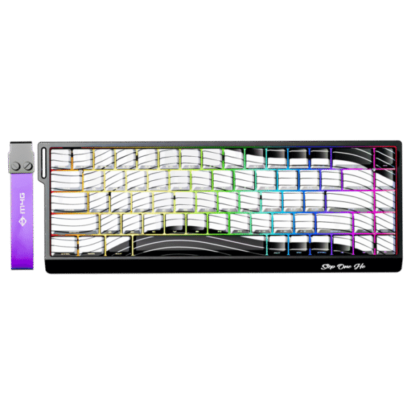 M4G STEP ONE HE Magnetic Gaming Keyboard – 8000Hz, 0.01mm Rapid Trigger, Analog Input, RGB, 68-Key Layout