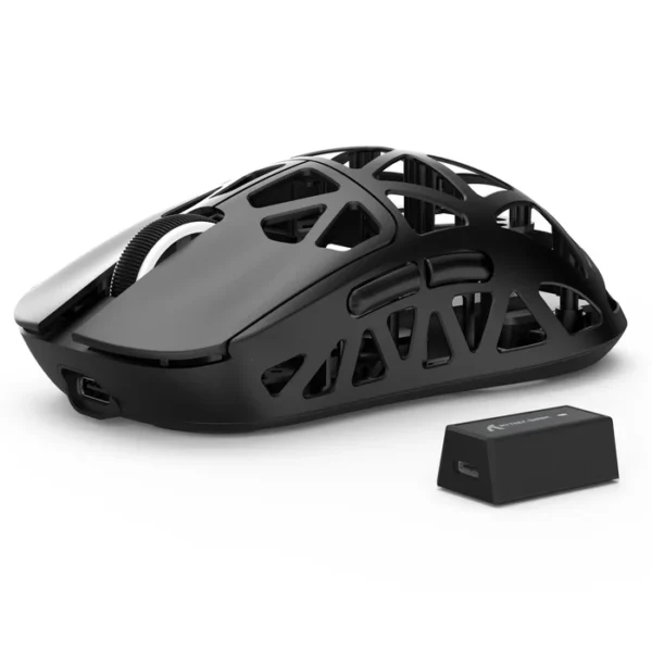 ATTACK SHARK R2 45g Magnesium Alloy Gaming Mouse – 8K Wireless, PAW3950 Sensor, 42000 DPI, Tri-Mode Connectivity