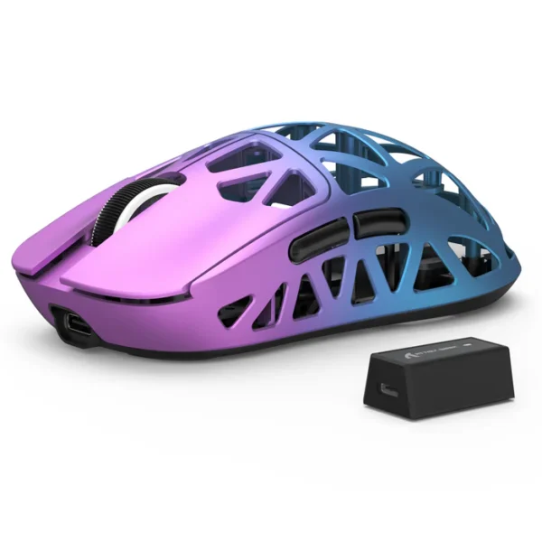 ATTACK SHARK R2 45g Magnesium Alloy Gaming Mouse – 8K Wireless, PAW3950 Sensor, 42000 DPI, Tri-Mode Connectivity