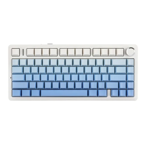 Aula F75 Gasket Mechanical Keyboard (Blue Side-Printed)
