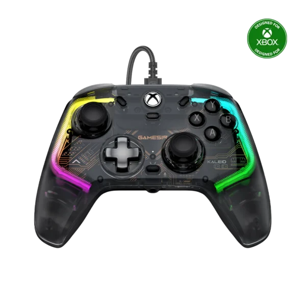 GameSir Kaleid Wired Xbox Controller – Hall Effect Sticks & Triggers, Hair Trigger Mode, RGB, 4 Motors, Software Customization (Xbox/PC)