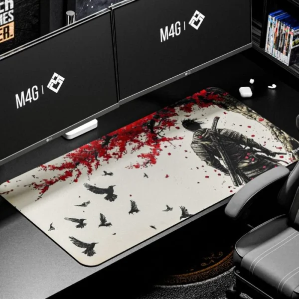 M4G Mouse pad White&Beige AS 900x400mm/4mm