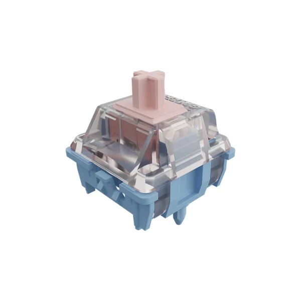 Gateron Melodic Clicky Mechanical Switch Set – 60g Actuation, 5-Pin, Factory Pre-Lubed