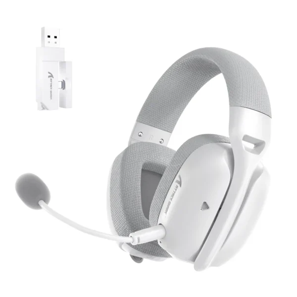 ATTACK SHARK L80PRO Wireless Gaming Headset (White)