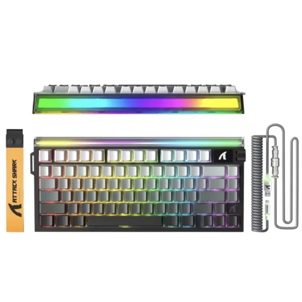 ATTACK SHARK R85 HE Rapid Trigger Keyboard Magnetic with ATTACK SHARK C01Ultra